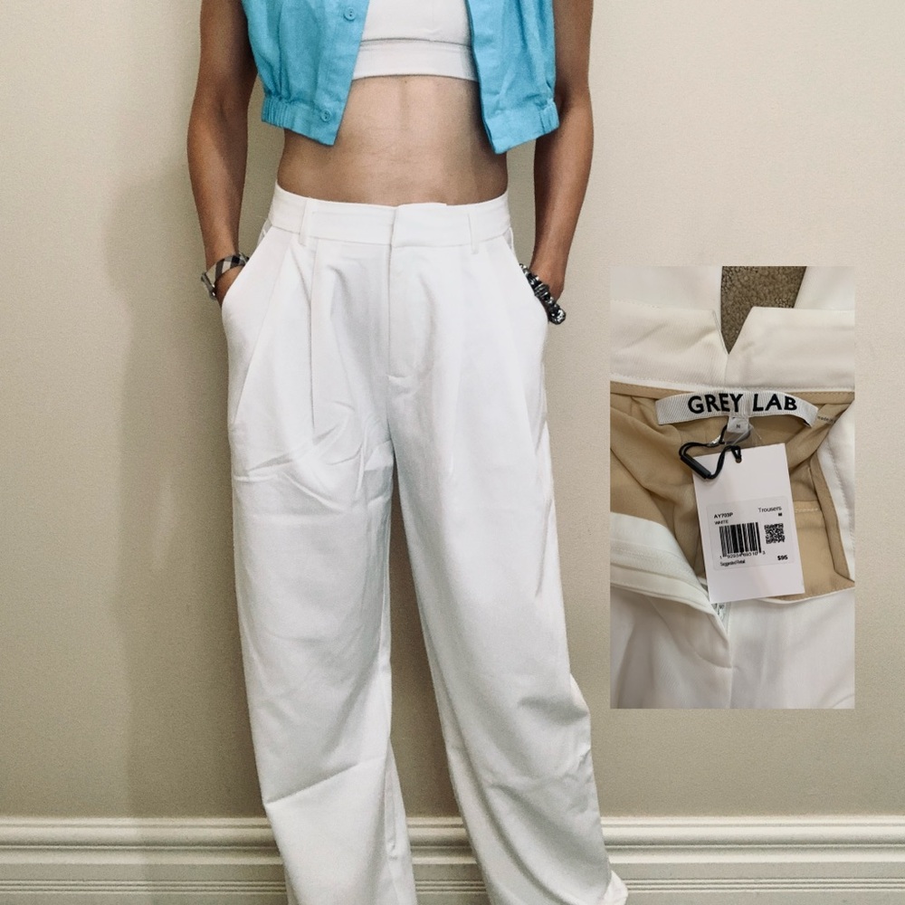 Brand New $95 Grey Lab pants M